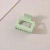 Hair Accessories Geometric Style Paint Treated Small Grab Clip For Women