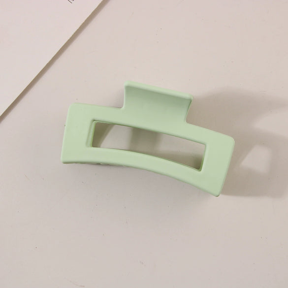 Hair Accessories Geometric Style Paint Treated Small Grab Clip For Women