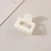 Hair Accessories Geometric Style Paint Treated Small Grab Clip For Women