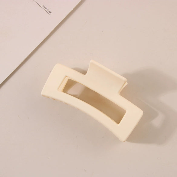 Hair Accessories Geometric Style Paint Treated Small Grab Clip For Women