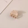 Hair Accessories Geometric Style Paint Treated Small Grab Clip For Women