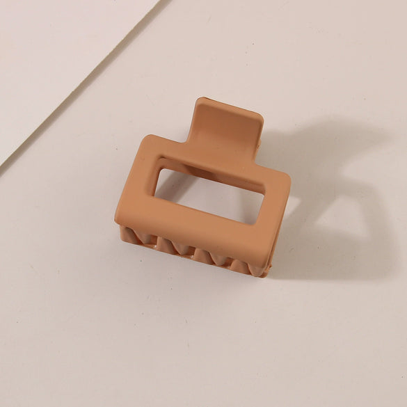 Hair Accessories Geometric Style Paint Treated Small Grab Clip For Women