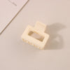 Hair Accessories Geometric Style Paint Treated Small Grab Clip For Women