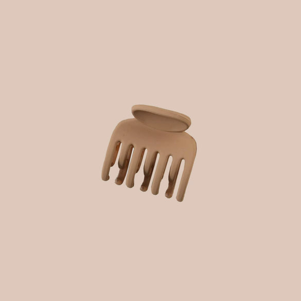 Hair Accessories Geometric Style Paint Treated Small Grab Clip For Women