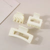 Hair Accessories Geometric Style Paint Treated Small Grab Clip For Women