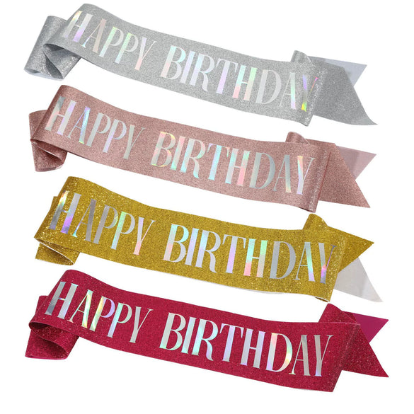 Hair Accessories Glitter Cloth Lovely Semimanual And Semimechanical Birthday Glitter Shoulder Strap Courtesy Strap