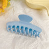 Hair Accessories Glitter Cream Plastic Resin Handmade Disc Hair Grab Clip For Women