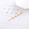 Hair Accessories Hairpin Zinc Alloy Heartshaped Fivepointed Star Smiley Face Fourleaf Clover Electroplating For Women