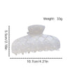Hair Accessories Handmade Imitation Pearl And Pvc Grab Clip For Women Retro Style