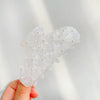 Hair Accessories Handmade Imitation Pearl And Pvc Grab Clip For Women Retro Style