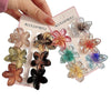 Hair Accessories High Grade Egg Flower Baking Paint Shark Clip For Women