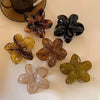 Hair Accessories High Grade Egg Flower Baking Paint Shark Clip For Women