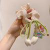 Hair Accessories Mesh Handmade Sweet Tulip High Elasticity Women's Hair Ring