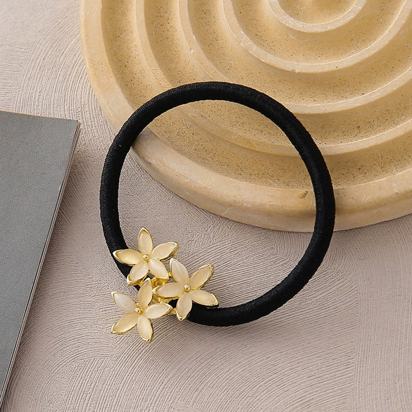 Hair Accessories Metal Flower Hollow Rhinestone Round Butterfly Mixed Material
