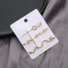 Hair Accessories Metal Rhinestone Pearl Electroplated Bangs Clip Side Clip Oneword Clip For Women