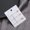 Hair Accessories Metal Rhinestone Pearl Electroplated Bangs Clip Side Clip Oneword Clip For Women