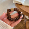 Hair Accessories Mixed Material Rhinestone High Elastic Handmade Hair Ring For Women