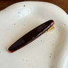 Hair Accessories Oval Gold Acetate Duckbill Clip Hairpin Highend Diamondencrusted Printing