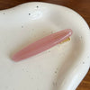 Hair Accessories Oval Gold Acetate Duckbill Clip Hairpin Highend Diamondencrusted Printing