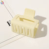 Hair Accessories Plastic Small Square Handmade Cute Geometric Shark Clip For Women