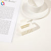 Hair Accessories Plastic Small Square Handmade Cute Geometric Shark Clip For Women