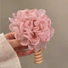 Hair Accessories Polyester Fiber High Elasticity Plant Flowers Handmade