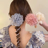 Hair Accessories Polyester Fiber High Elasticity Plant Flowers Handmade