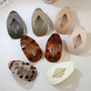Hair Accessories Ps Fashion Geometric Diamondshaped Flat Oval Duckbill Shark Clip Baking Paint