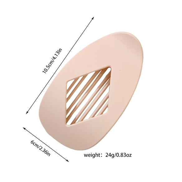 Hair Accessories Ps Fashion Geometric Diamondshaped Flat Oval Duckbill Shark Clip Baking Paint