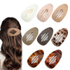 Hair Accessories Ps Fashion Geometric Diamondshaped Flat Oval Duckbill Shark Clip Baking Paint