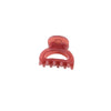Hair Accessories Ps Material Hollowout Semicircle Grab Clip Minimalist Geometric Painted