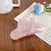 Hair Accessories Pvc Magic Color Mermaid Cloud Handmade Hair Grab Clip For Women
