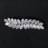 Hair Accessories Retro Spring Clip Rhinestone Zircon Inlaid Hairpin For Women