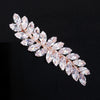 Hair Accessories Retro Spring Clip Rhinestone Zircon Inlaid Hairpin For Women