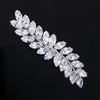 Hair Accessories Retro Spring Clip Rhinestone Zircon Inlaid Hairpin For Women