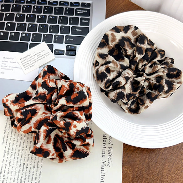 Hair Accessories Rubber Band Handmade Joker Leopard Style Hair Ring