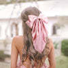 Hair Accessories Satin Handmade Women's Bow Hairpins