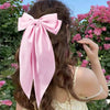 Hair Accessories Satin Handmade Women's Bow Hairpins