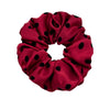 Hair Accessories Satin Pleated Fabric Handmade Hair Rope With Dot Pattern And High Elasticity