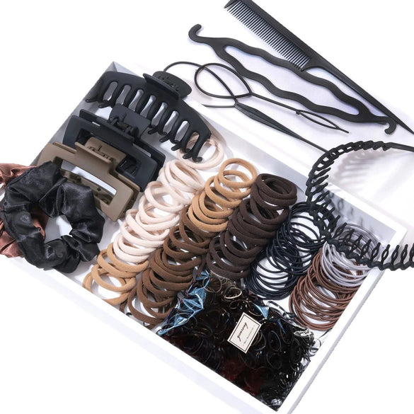 Hair Accessories Set Plastic Resin Simple Handmade Women's