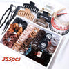 Hair Accessories Set Plastic Resin Simple Handmade Women's