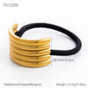 Hair Accessories Silk Stainless Steel Handmade Retro Animal Style Large Intestine Hair Ties Sun Shell Headbands