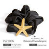 Hair Accessories Silk Stainless Steel Handmade Retro Animal Style Large Intestine Hair Ties Sun Shell Headbands