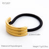 Hair Accessories Silk Stainless Steel Handmade Retro Animal Style Large Intestine Hair Ties Sun Shell Headbands