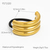 Hair Accessories Silk Stainless Steel Handmade Retro Animal Style Large Intestine Hair Ties Sun Shell Headbands