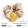Hair Accessories Silk Stainless Steel Handmade Retro Animal Style Large Intestine Hair Ties Sun Shell Headbands