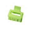 Hair Accessories Small Square Frosted Grab Clip Simple Geometric Baking Paint Women's