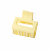Hair Accessories Small Square Frosted Grab Clip Simple Geometric Baking Paint Women's