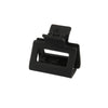Hair Accessories Small Square Frosted Grab Clip Simple Geometric Baking Paint Women's
