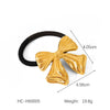 Hair Accessories Stainless Steel Curved Bow Fivepointed Star Starfish Electroplated Hair Rope Hair Ring For Women
